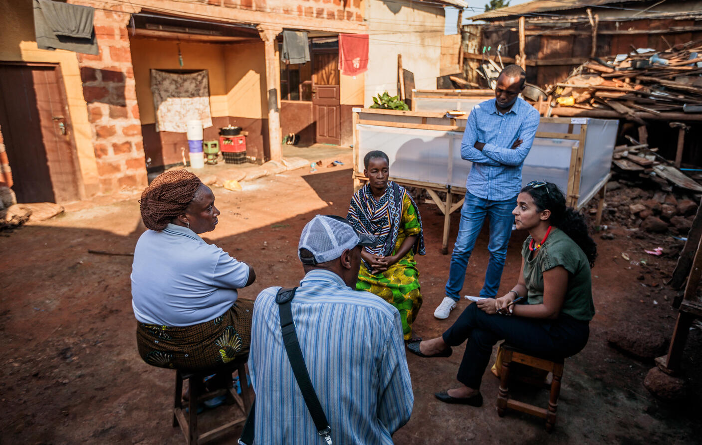 Field research in Tanzania
